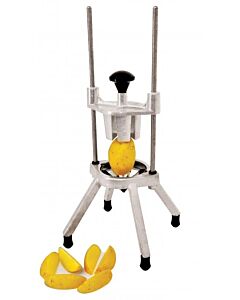 Omcan Countertop Vertical Fruit and Vegtable Wedge Cutter with 8-Slice