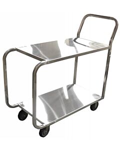 Omcan Welded Stainless Steel Stock Cart