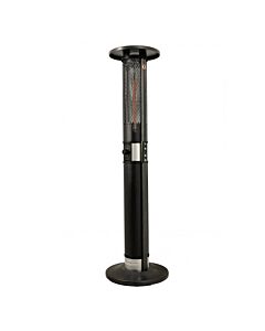 Omcan 55" Electrical Column Patio Heater with Powder Coated Frame and Base Cover, 120V, 1500 W