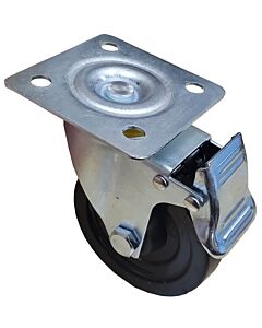 Zanduco Optional Caster with Brake for Granite Top Refrigerated Pizza Prep Tables
