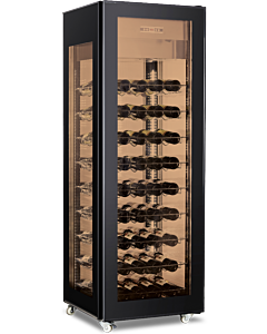 Zanduco 26" Single Zone Wine Cooler with 81 Bottles Capacity - 110V, 390W - CA