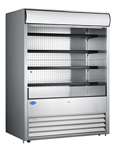 Zanduco 72" Grab-and-Go Open Refrigerated Floor Self-Serve Display Case with 1048L Capacity - 220V, 1960W