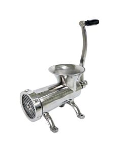 Omcan #32 Stainless Steel Manual Meat Grinder