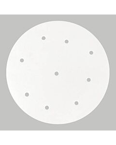 Omcan 4" Perforated Round Patty Paper - CA