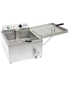Omcan 25 lb. Funnel Cake / Donut Electric Countertop Fryer