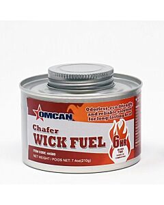 Omcan 6 Hour Wick Chafing Dish Fuel Gel with Safety Twist Cap - USA