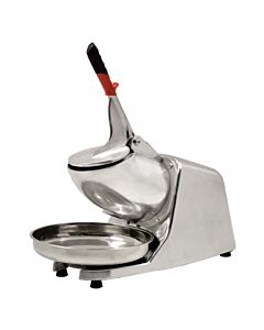 Omcan Commercial Stainless Steel Tabletop Ice Shaver 143 lb. (65 Kg) per Hour – 110V/60/1 - 0.4 HP (300 W)