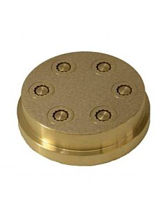 Trento #128 Tortiglioni Pasta Die Brass for item 16643 Pasta Machine