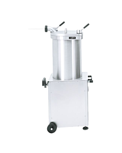 Trento Stainless Steel Hydraulic Piston Sausage Stuffer with 95lb. Capacity - 208-220V, 1800W, 3Ph