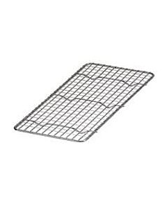 Omcan Stainless Steel Steam Pan Grate 5" x 10.5" - 1/3 Size - CA