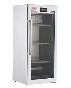 Omcan Single Glass Door Dry Aging Cabinet with 17 cu.ft. Capacity - 110V, 200W - USA