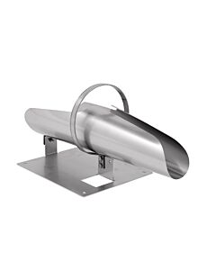 Omcan Stainless Steel Stuffing Horn - Small - CA