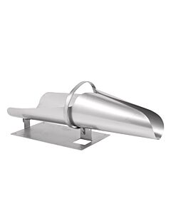 Omcan Stainless Steel Stuffing Horn - Large - CA