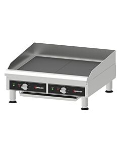 Omcan Char Broiler 24 Inches / 610 Mm 240V/60Hz/1 Double Control Grill Plate /Griddle Plate
