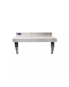 Zanduco Stainless Steel Wall Shelf 12'' Depth