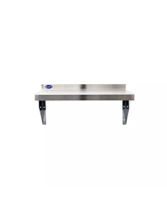 Zanduco Stainless Steel Wall Shelf 16'' Depth