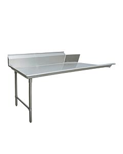 Zanduco 60" Left Side Clean Dish Table