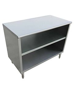 Zanduco 18-Gauge Stainless Steel Dish Cabinet - 15" x 48" x 36"