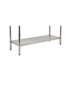 Zanduco 30" x 18" Galvanized Undershelf for 30" x 18" Work Table