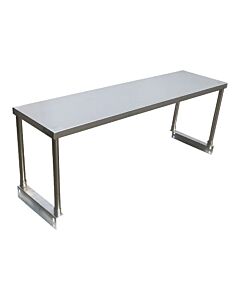 Omcan 12" x 44" Overshelf for Three-Pan Steam Table - USA