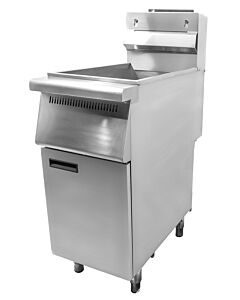 Zanduco 35-40 lb. Gas Floor Fryer Liquid Propane - 90,000 BTU