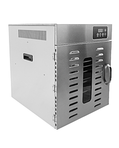 Omcan Stainless Steel Food Dehydrator with Digital Control - 12 Trays