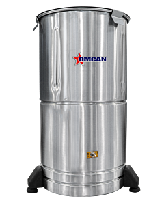Omcan Electric Onion Peeler Stainless Steel 13lb / 6kg - 0.5HP, 373W, 110V