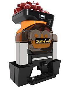 Zumoval Big Basic Juice Extractor with Self-Cleaning System, Push and Juice Button, and 28 Fruits/Minute - 560W, 115V
