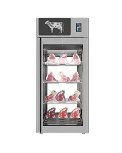 Stagionello® Dry Age 3.0 900 Liter, 225 Kg Dry Aging Cabinet with Humidity Management, 4-Glass View – 220-240V, 1Ph, 548W