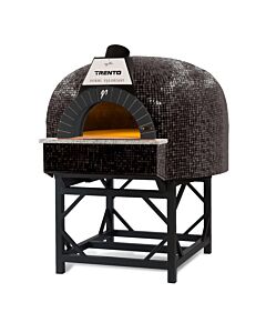 Valoriani Igloo 100 Black Wood & Gas-Fired Pizza Oven - 110-120V/60Hz