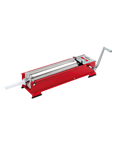 Trento 22lb. Manual Sausage Stuffer with 2-Speed Horizontal Direct Drive - Red