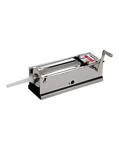 Trento 18lb. Stainless Steel Manual Sausage Stuffer with 2-Speed Horizontal Gear Drive