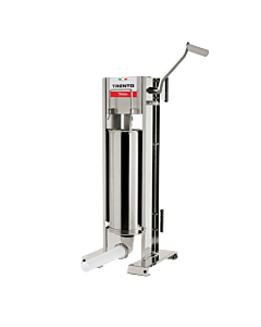 Trento Sausage Stuffer Manual 22 Lbs/10 Kg 2 Speed Vertical And Horizontal Gear Driven Stainless Steel