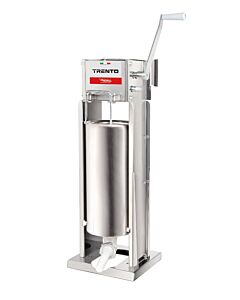 Trento Sausage Stuffer Manual 33 Lbs/15 Kg 2 Speed Vertical And Horizontal Gear Driven Stainless Steel