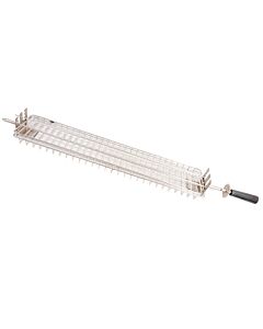 Omcan Flat Spit Rotisserie Grill and Spatchcock Basket for 24000-261