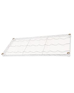Zanduco 14" Commercial Chrome Wire Wine Shelves - NSF