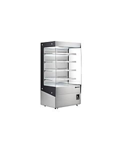 Omcan 46" Open Front Floor Display Warmer with 760L Capacity - 220V, 3100W