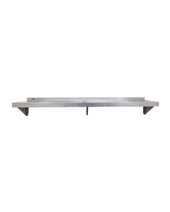 Zanduco 14" x 84" Stainless Steel Wall Shelf