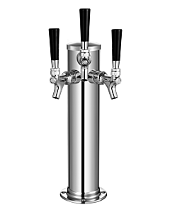 Omcan Triple Tap Tower for Bar Coolers