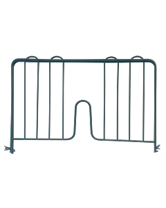 Zanduco 14" x 4" Pressure Fit Epoxy Shelf Divider - NSF - CA