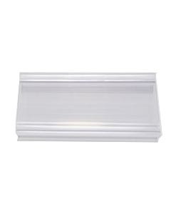 Zanduco 3" x 1.25" Clear Label Holder - USA