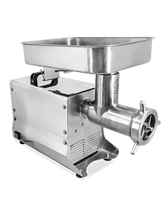 Omcan #32 Medium-Duty Stainless Steel Meat Grinder - 1.5 HP