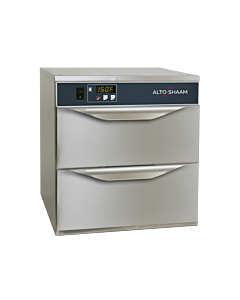 Alto-Shaam 500-2DN Halo Heat Narrow Warming Drawer 36 lbs Capacity - 2 Drawers