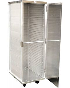 Omcan Non-Insulated Enclosed Aluminum Holding Cabinet - 40 Tier - USA