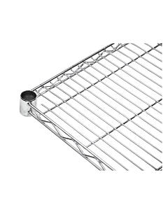 Zanduco 21" x 48" Heavy Duty Commercial Chrome Shelf - NSF - USA