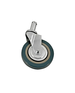 Zanduco 5" Wire Shelf Caster Without Brakes