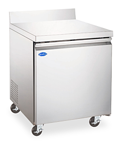 Zanduco 27" Worktop Refrigerator with Backsplash and 154L Capacity - 115V, 210W