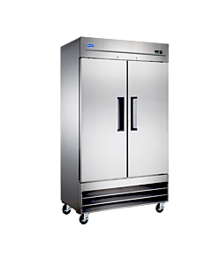 Zanduco 40" Double Door Reach-in Refrigerator Stainless Steel with 750L Capacity - 115V, 385W