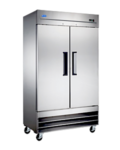 Zanduco 40" Double Door Reach-in Refrigerator Stainless Steel with 750L Capacity - 115V, 385W - CA