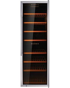 Zanduco Dual Zone Wine Cooler with 181 Bottle Capacity and Stainless Steel Door